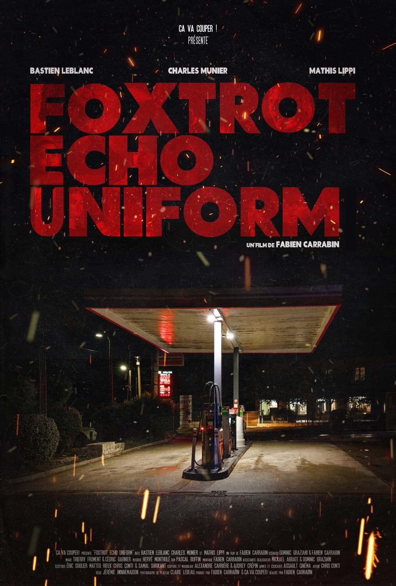 Affiche Foxtrot Echo Uniform