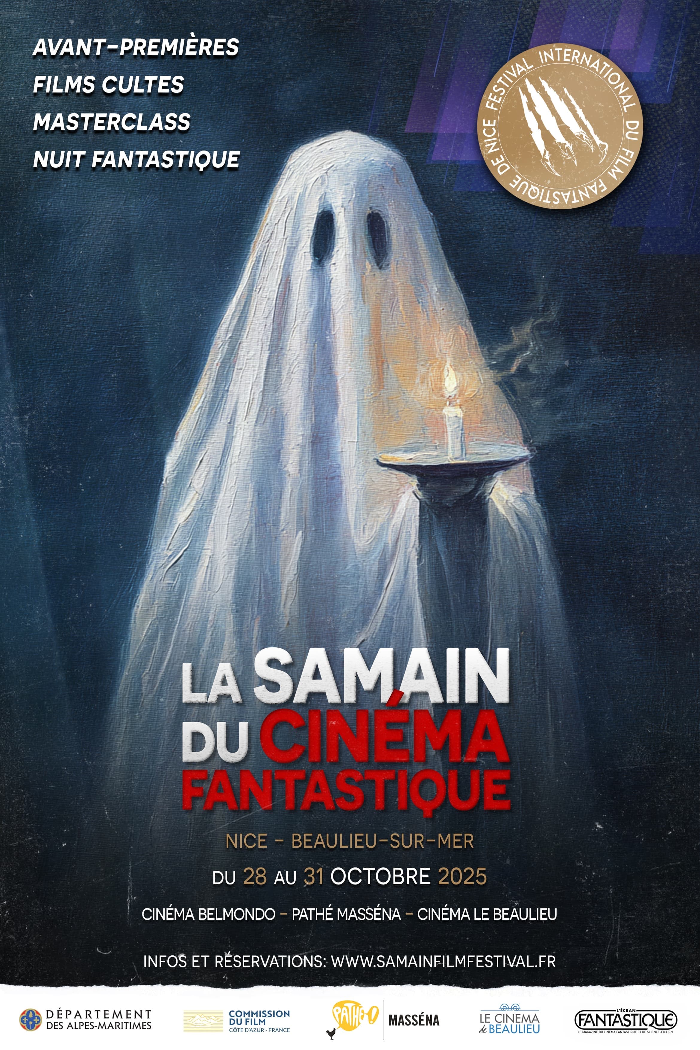 Affiche La Samain du Cinéma Fantastique