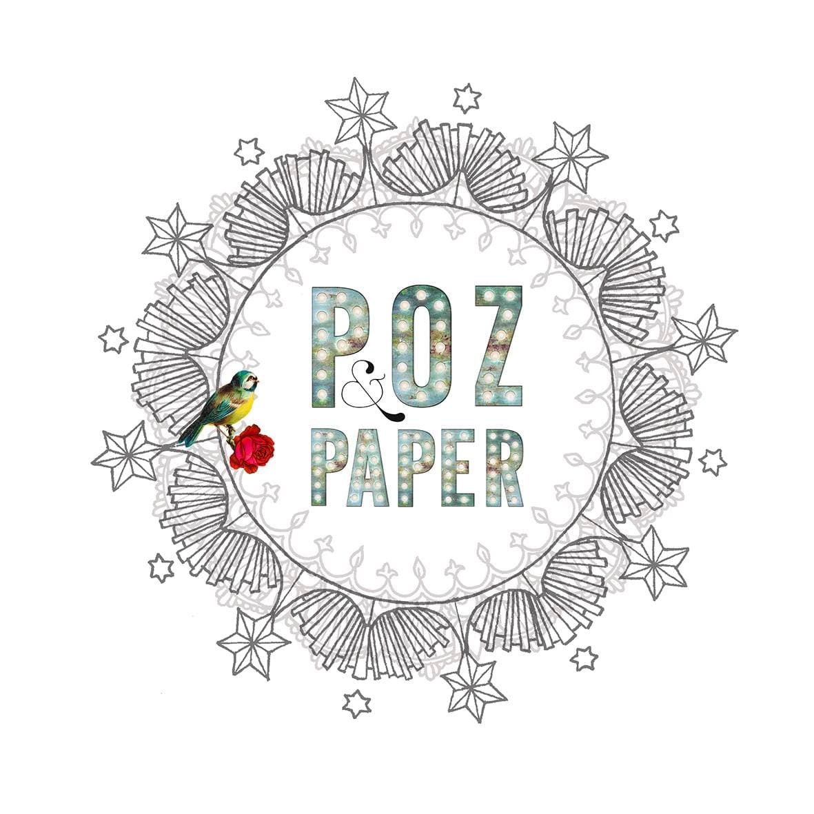 Logo Poz & Paper