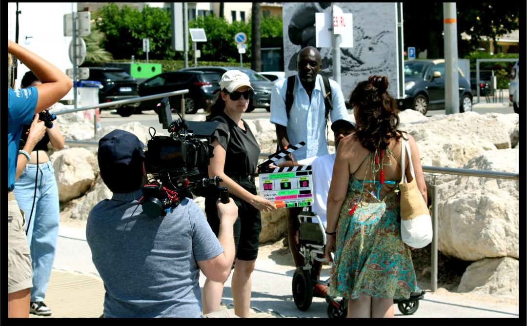 Lin du Sud sur le tournage Comme tout le monde — Cinémark Azur